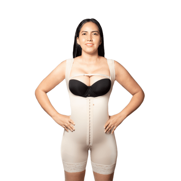 Medium Compression Wide Shoulder Hour-Glass Girdle